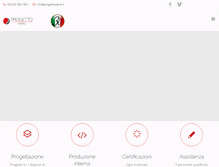 Tablet Screenshot of progettostand.com